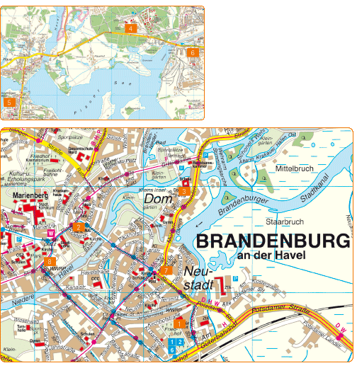 Karten Brandenburg