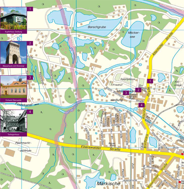 Stadtplan Eberswalde