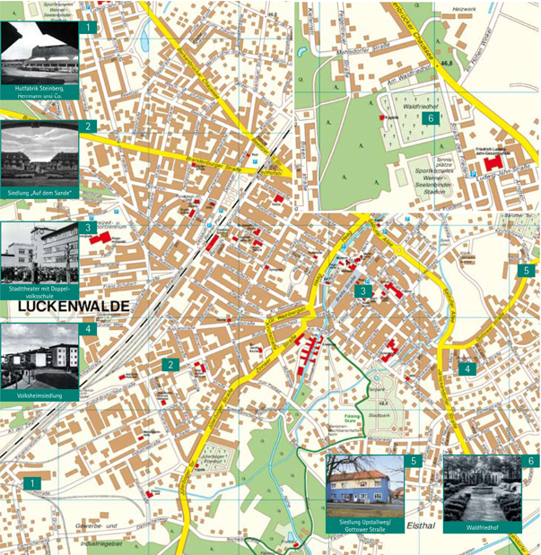 Stadtplan Luckenwalde